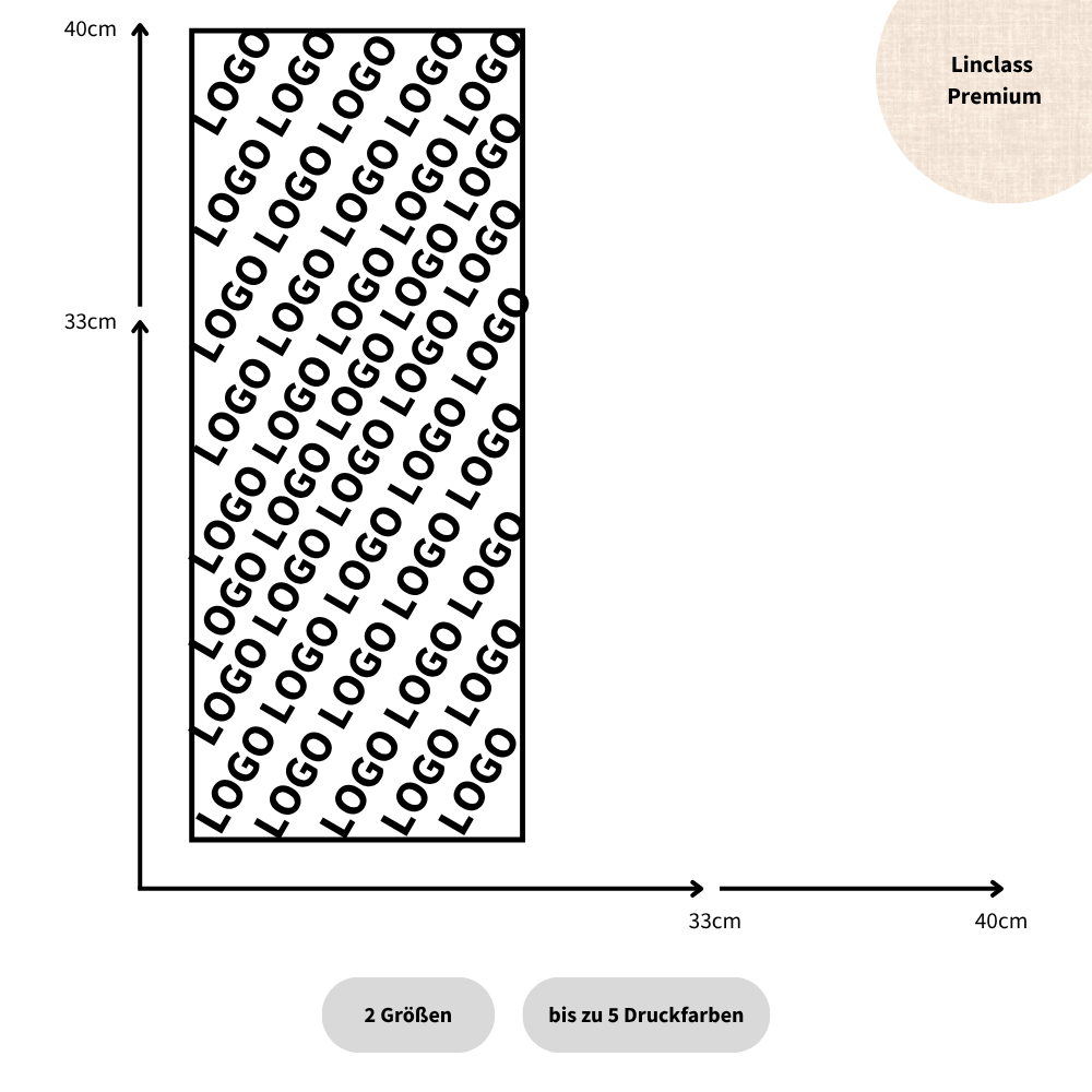 Serviette Airlaid Premium 1/8 Falz, weiß